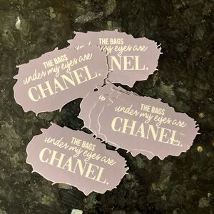 HQ Waterproof 6 piece sticker set